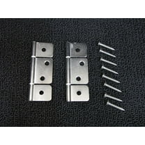 Mobile Home RV Parts Interior Door Hinges 6 pack non-mortise Satin Nickel