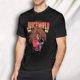 thumbnail image 3 of Camisetas de manga corta con estampado de póster de calaveracamisetas holgadas informales con cuello redondo para hombre Tmvgtek Para estrenar, 3 of 4