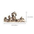 thumbnail image 2 of 1pc Practical Calligraphy Painting Brush Holder Durable Brass Ink Brush Shelf, 2 of 8