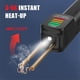 thumbnail image 5 of Cordless Mini Portable Plastic Welder Hot Stapler Plastic Welder Car Bumper Electronic Welding Repair Tool Kit, 5 of 5