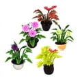 thumbnail image 2 of Dollhouse Miniatures Flower Garden Flower Pots Scale 1:20 1:25 1:30 Random - 1:30, 2 of 6