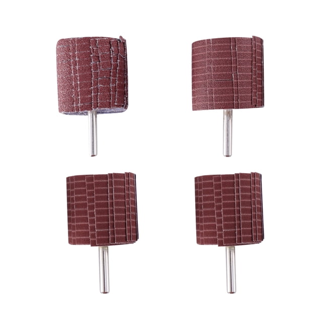 RENACLIPY 4Ud Cabezas De Con De Esmeril Y Metal Para Uso En Madera Y Marrón