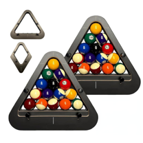 Billiard Rack 8-Ball Pro, Precision-Engineered Professional Billiard Rack System That Eliminates Gaps, Consistent Tight Tool for Standard Pool Tables, Billiards for Standard Tables - 2Pcs(8-Ball Pro)