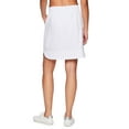 thumbnail image 4 of RBX Active Women's Golf/Tennis Woven Longer Length Flat Front Skort With Pockets, 4 of 6