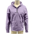 thumbnail image 4 of Ceisia Men's Loose Fit Washed Distressed Denim Half-Zip Hooded Pullover Sweatshirt Gifts, 4 of 6