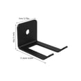 thumbnail image 2 of Vertical Barbell Wall Rack: Heavy Duty Gym Barbell Storage Wall Mounted Storage Holder for Home Garage Gym Equipment Accessories, 2 of 3