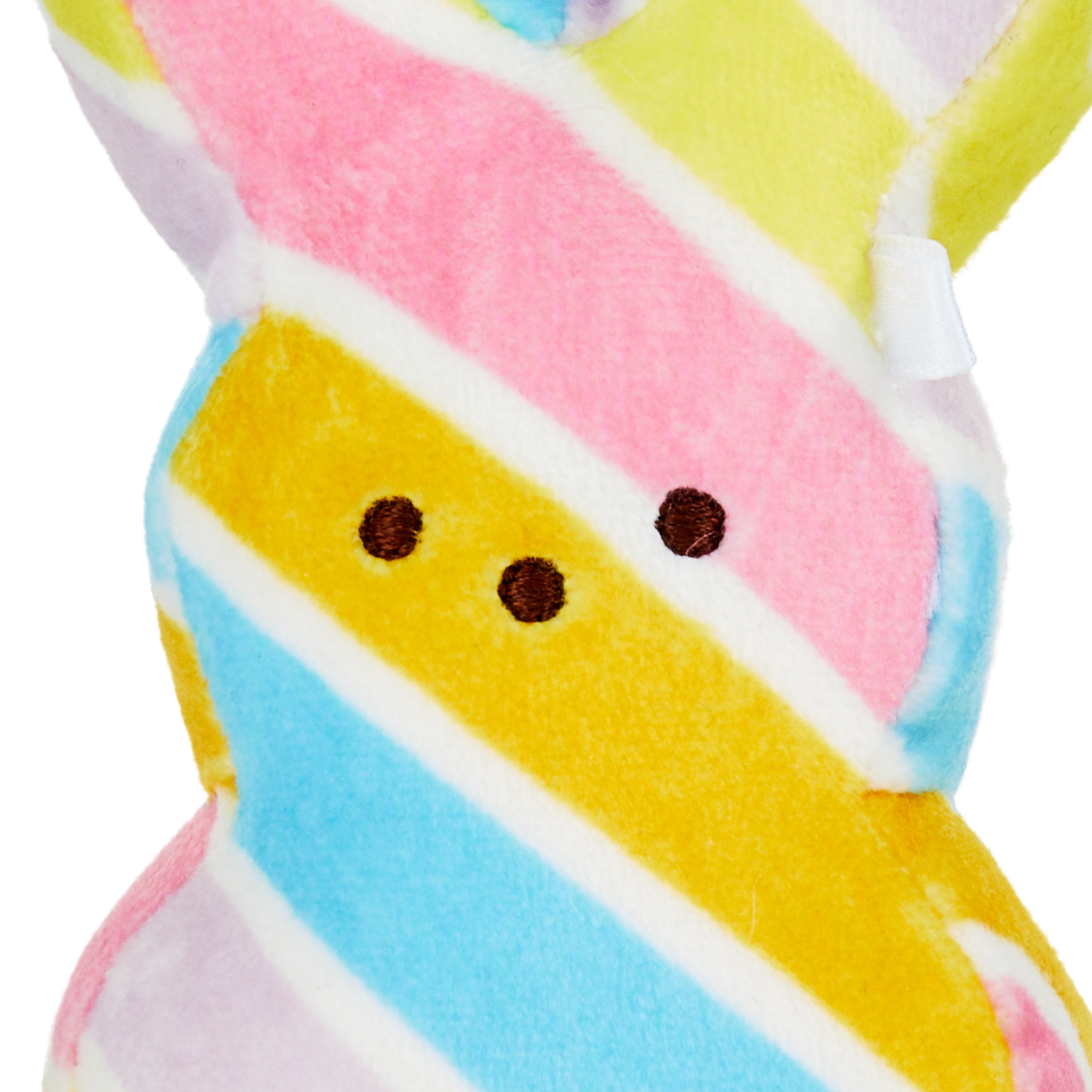 Peeps Easter Peep Rainbow Bunny Backpack Clip Plush Keychain New with Tag