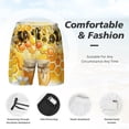 thumbnail image 5 of Gaeub Honey Bee Mens Swim Trunks Stretch Beach Shorts Quick Dry for Men Swim Shorts Swimwear with Pockets- XX-Large, 5 of 9