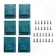 thumbnail image 1 of 6-Pack 18V Tool Wall Mount Brackets - Universal Power Tool Holder for Organized Storage, 1 of 2