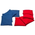 thumbnail image 1 of SC Cornhole Sacs Cornhole Résistants aux Intempéries (Ensemble de 8) - Taille Professionnelle Réglementée - à Utiliser sur des Planches de Trou de Maïs Pro Ou des Ensembles de Lancer de Poire (Rouge/bleu Royal), 1 of 4