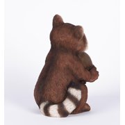 Racoon Holding Acorn