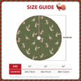 thumbnail image 2 of Fotbe Birds Wild Ducks Pattern Christmas Tree Skirt, Tree Skirts Plush Christmas Decorations, Christmas Tree Skirts Xmas Decorations Holiday Party Decor-48", 2 of 6
