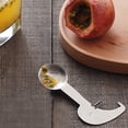 thumbnail image 3 of Cuchillo y cuchara multifuncionales para cortar y sacar maracuyá sin esfuerzo, de acero inoxidable, 3 of 8