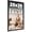 Black, variant on 25x36 Frame Black Real Wood Picture Frame Width 0.75 inches | Interior Frame Depth 0.5 inches |