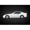 thumbnail image 2 of Rogan, Mark 18x13 White Modern Wood Framed Museum Art Print Titled - Porsche 944 SE 1992, 2 of 4