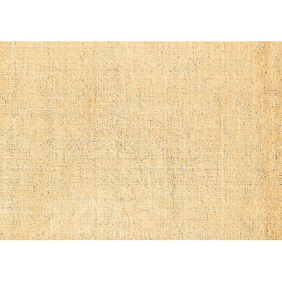 Ahgly Company Indoor Rectangle Solid Brown Modern Area Rugs, 7' x 10'