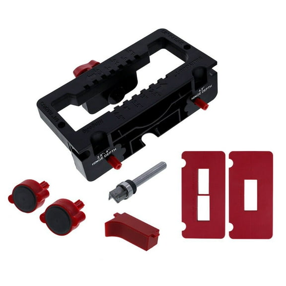 Milescraft 2037633 7 Piece Door Hinge Template