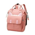 thumbnail image 3 of Mochila para pañales de bebé Strade Fareast Limited impermeable para mamá para acampar Rosa, 3 of 8
