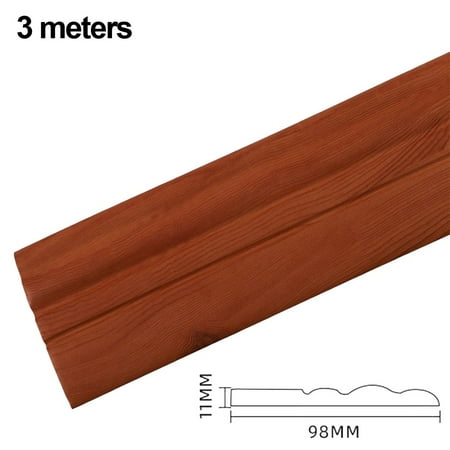 

Decorative Skirting Foam Self-adhesive Skirting Waist Line 3 Meters Wall Sticker