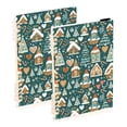 thumbnail image 5 of joogoo A5 Spiral Journal Notebook Christmas Gingerbread House College Ruled Notebooks 8.3" x 5.7" 1 PC, 5 of 8