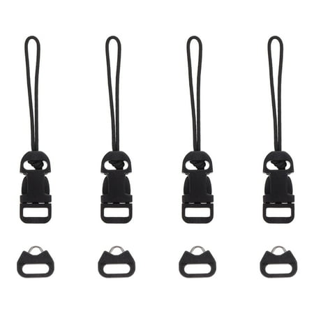 

BESTONZON 8 Pcs Quick Release Camera Strap Buckles QD Loops Connector Camera Strap Hook