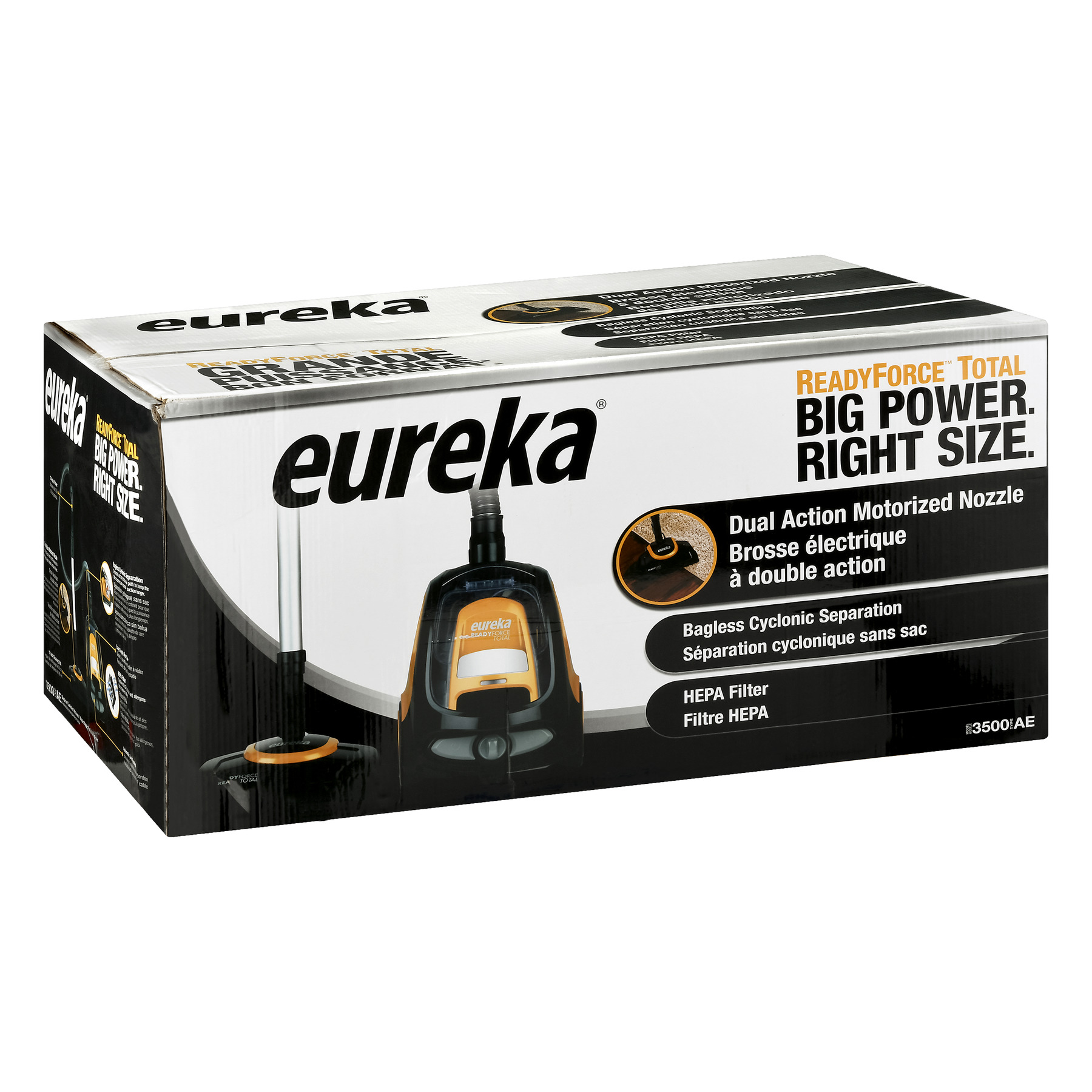 Eureka ReadyForce Total Bagless Canister Vacuum, 3500AE - image 2 of 7