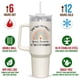thumbnail image 2 of Vaso aislante AXIARA de 40 oz con pajita, 2 of 7