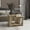 Oak, variant on Wooden Coffee Tables, Garden 19,7" High Side Table , End Table, Sofa Table with Two Shelves White, White Coffee Tables,Mdf Round Coffee Tables, Furniture Primary Living Space Tables