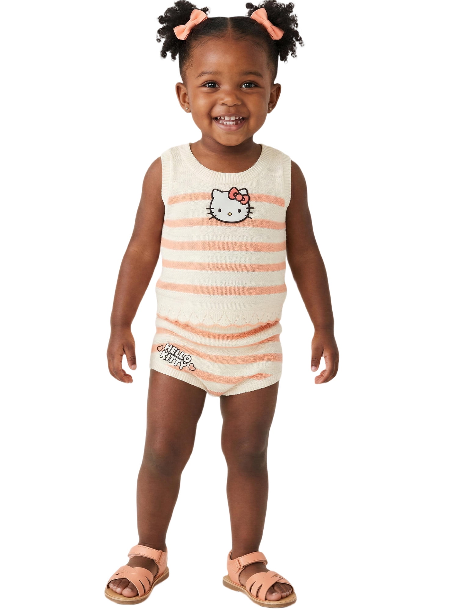 Hello Kitty Baby Girl Short Set, Sizes 0/3 Months-24 Months