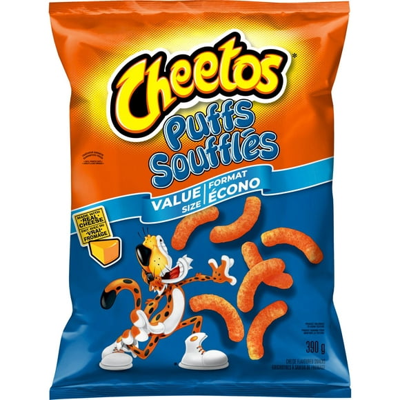 Cheetos Puffs Cheese Flavoured Snacks, 390g