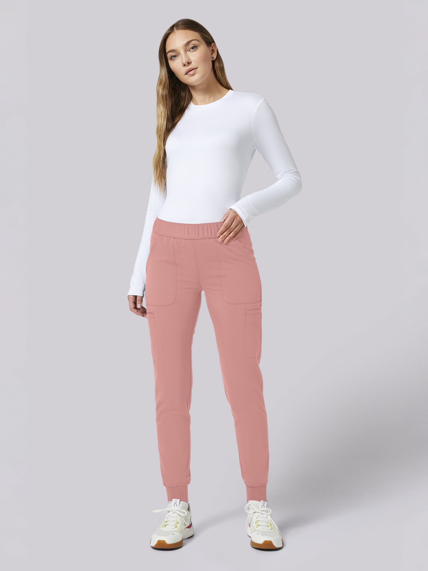 Scrubstar Ultimate Women’s Antimicrobial Cargo Jogger Scrub Pant, Sizes XS–3XL
