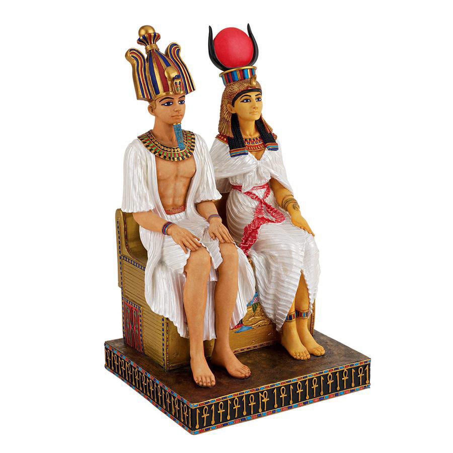 Design Toscano Osiris and Isis: Union Beyond Death Egyptian Statue