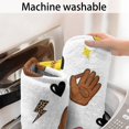 thumbnail image 5 of Colorful Softball and Fashion Icons Pattern Bathroom Rugs Mat,Non Slip Microfiber Bathroom Rug,Rubber Backing,Soft Bathroom Mats for Bathroom Floor,Tub and Shower,17x27in(43x68cm), 5 of 5