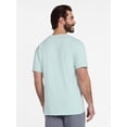 thumbnail image 3 of Athletic Works Men's and Big Men's Cotton Pocket Tee, Sizes XS-5XL and Tall Sizes, 3 of 5