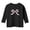 X3Black, variant on lnmuld Girls Cute Summer Tops Long Sleeve Round Neck Graphic Print Top Comfortable Casual Blouse for Everyday Play and School Color:Orange,Size:12-13 Years