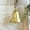 Gold GD, variant on Christmas Bells Iron Hanging Ornaments Red Green Gold Creative Festive Tree Door Wall Decoration Durable Atmosphere Pendant Home Decor