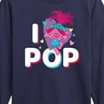 thumbnail image 3 of Trolls - I Love Pop Poppy - Toddler & Youth Long Sleeve Graphic T-Shirt, 3 of 5