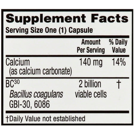 Digestive Advantage Daily Probiotic Capsules, 30 ct (Pack of 2)