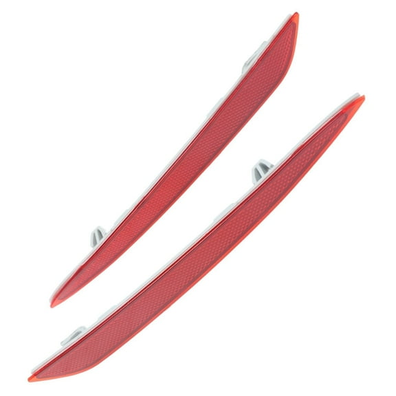 Red Rear Left&Right Bumper Reflector for Ford Fusion S SE SE Hybrid Titanium