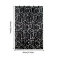 thumbnail image 3 of TIELUTT Rideau de Douche en Tissu Ou Tissu Doux en Polyester et Doublure de Rideau de Douche à Chevrons Rideau de Douche Mauve Tissu de Rideau de Douche Rideaux Abstraits Rideau de Douche pour Enfants Rideau de Douche sur Pied Floral, 3 of 3