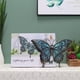 thumbnail image 3 of Decoración de pared LIFFY de cristal metálico con forma de mariposa, 30 x 1 x 22 cm, para exteriores, 3 of 6