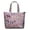 Rural, variant on Rural Horse Print Travel Tote, Cute Foal and Pony Pattern Duffel Bag, Retro Wild Horse Floral Design Weekender Bag for Women