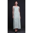 thumbnail image 2 of Bimba Rayon Shibori Ladies Printed Backless Spaghetti Strap Long Maxi Evening Party Dress-X-Large, 2 of 5