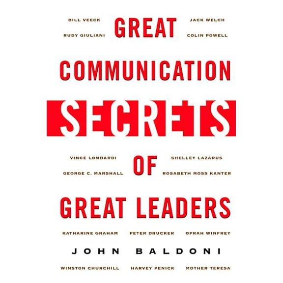 Great Communication Secrets of Great Leaders, (Paperback)