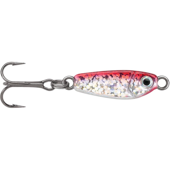 VMC 1/8 oz. Bull Spoon Fishing Lure - Glow Red Shiner