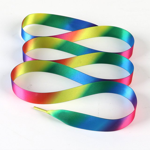 NUOLUX 2 Pares De Shoelaces En Poliéster Con Colorida Para Zapatillas Y