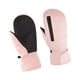 thumbnail image 3 of Guantes de esquí de invierno para adultos, guantes de nieve impermeables para hombres y mujeres, guantes de snowboard Rosa, 3 of 9