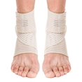 thumbnail image 1 of Ankle Support Brace, Adjustable Ankle Support Wrap For Sports Protection,elastic Knee Brace Compression Bandage Wrap-skin, 1 of 5