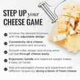 thumbnail image 5 of Zulay Kitchen Wire Cheese Slicer with Adjustable Thickness Stainless Steel -  2 Extra Wires Included - Silver, 5 of 10