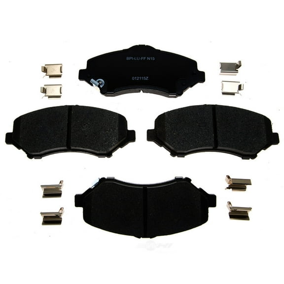 Raybestos MGD1273CH Reliant Brake Pad Set Fits select: 2015-2018 JEEP WRANGLER UNLIMITED, 2012-2014 JEEP WRANGLER